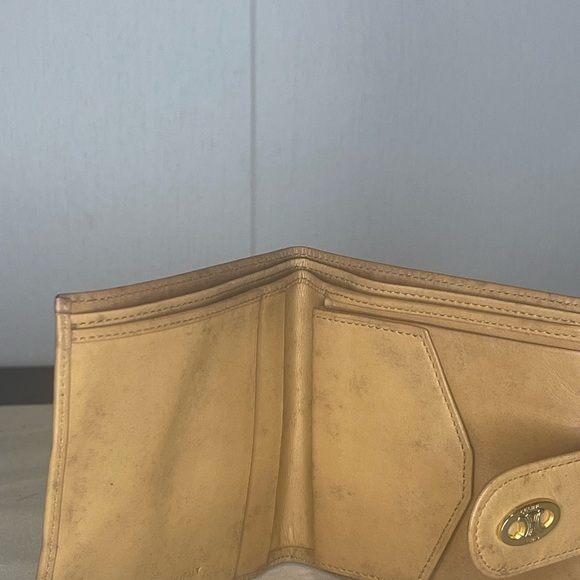 Celine Brown Monogram Wallet - Picture 7 of 11